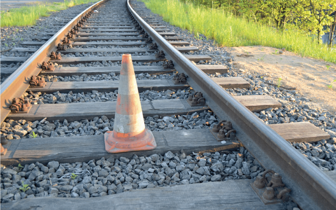 Top motivational speaker Corey Ciocchetti has keynotes on ethics, leadership, happiness. Corey's blog And Ethics evaluates these issues in a fun and engaging way. This is a picutre of a cone on a railroad track signifying the artificial barriers in our lives.